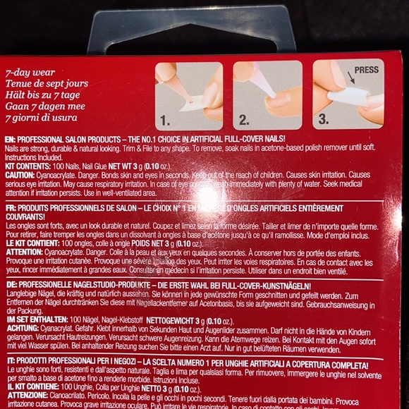 Nail tips for do it yourself acrylic or gel nails - Picture 6 of 6